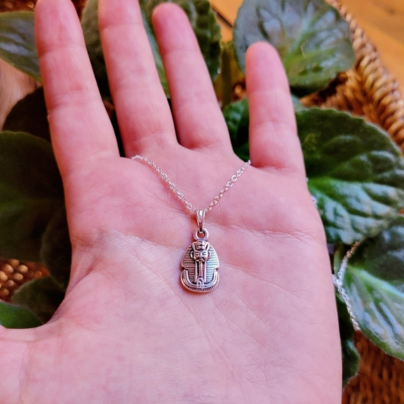 New Handmade Egyptian Pharoah Necklace - Picture 9 of 10